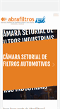 Mobile Screenshot of abrafiltros.org.br